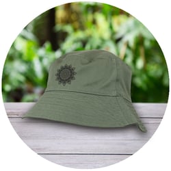 Bucket Hat with printed logo