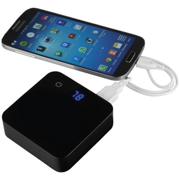 Photo of PB-6000 Giga Charger charging smartphone