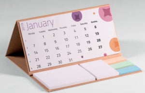Recycled CalendoNote Hard Cover