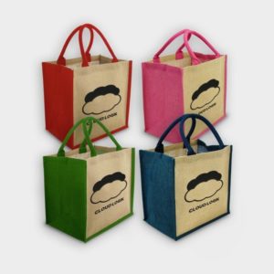 Coloured Sustainable Jute Bag for Eco_Friendly Marketing 