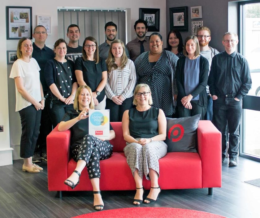 Pellacraft team - Living Wage employer