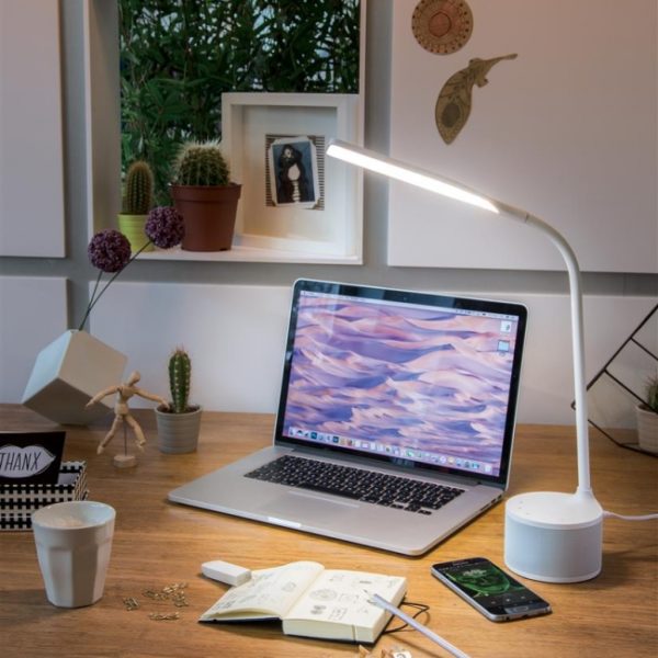Branded Desk Lamps - USB Charging Lamp and Speaker