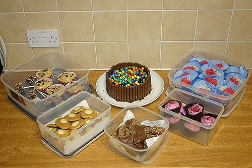 Cakes from the bake-off
