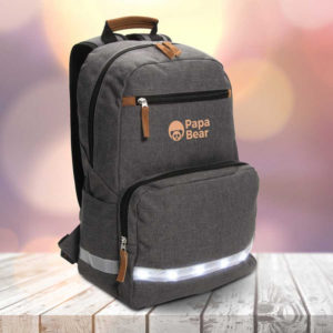 Branded LED Light Laptop Backpack