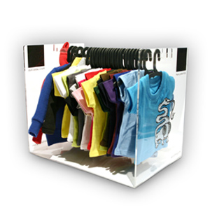 Promotional clothing display