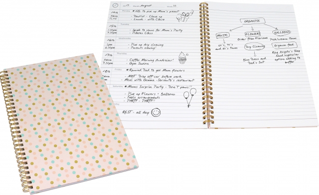 Wiropod™ Journal - a week to view diary and notebook in one!