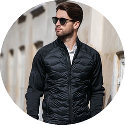 N104M Stillwater Hybrid Down Jacket Blog