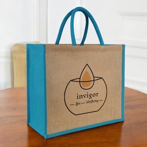 Yalding Eco Jute Shopper Tote