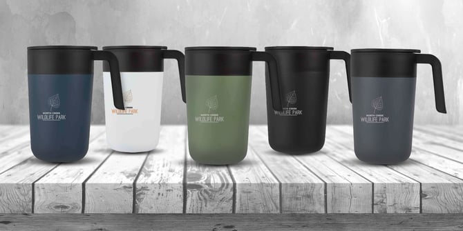 Nordia 400 ml Double-wall Recycled MugZoom       Nordia 400 ml Double-wall Recycled Mug PC2401419 Minimum Order Quantity: 25 Product Description Product Information The stylish and versatile Nordia Mug is perfect for the eco-friendly drinker! 