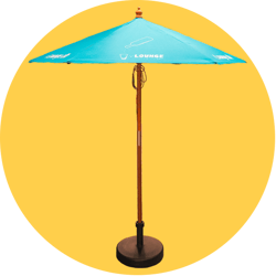 Promotional parasol