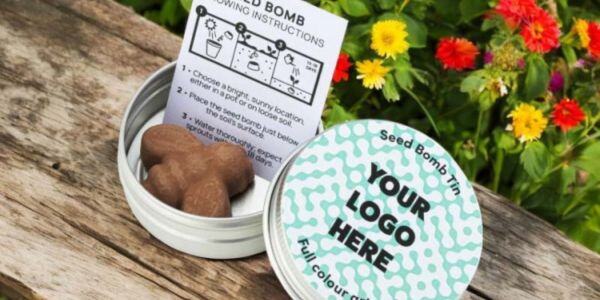 Branded Seed Bomb Tin