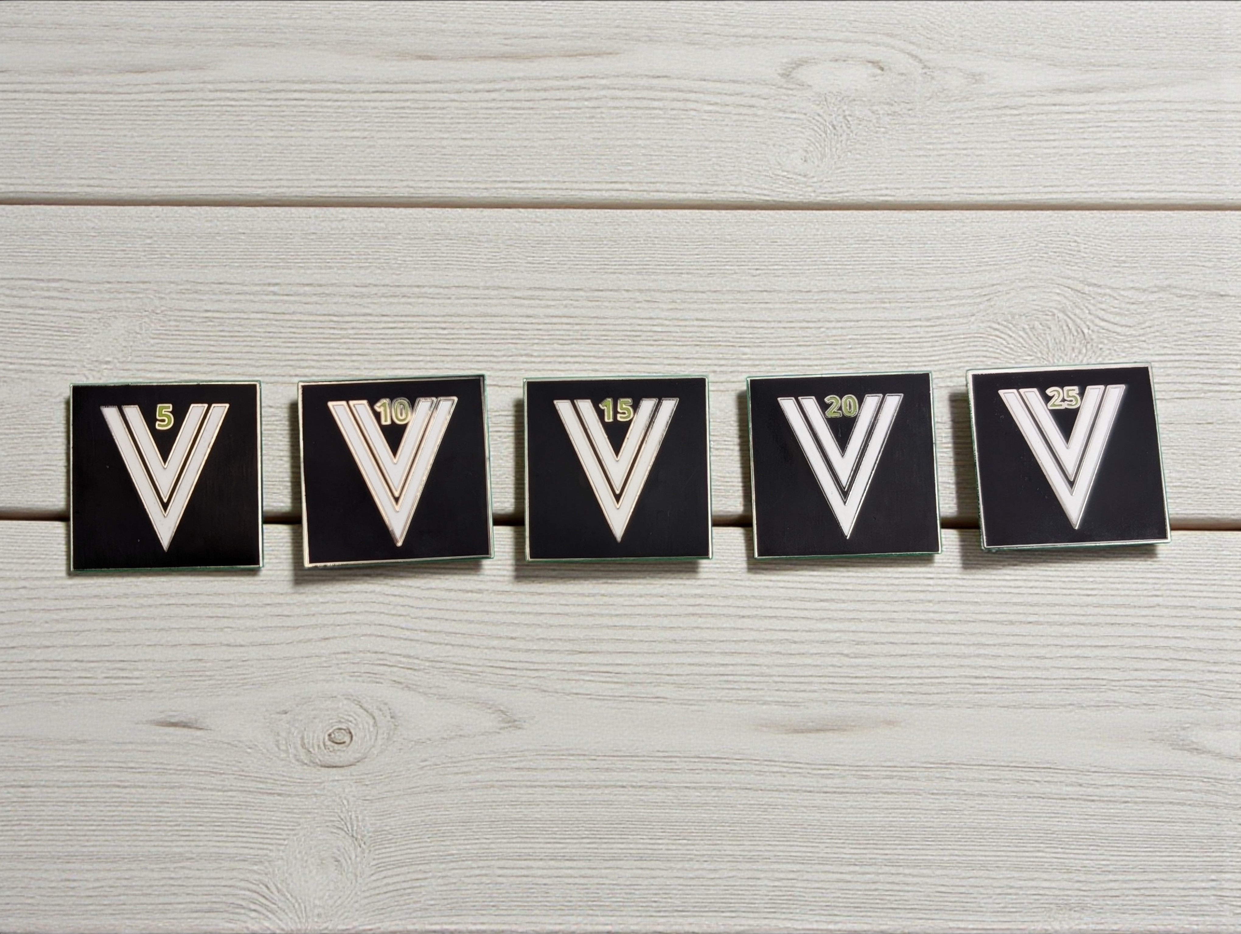 Printed Promotional Badges For Work Anniversaries