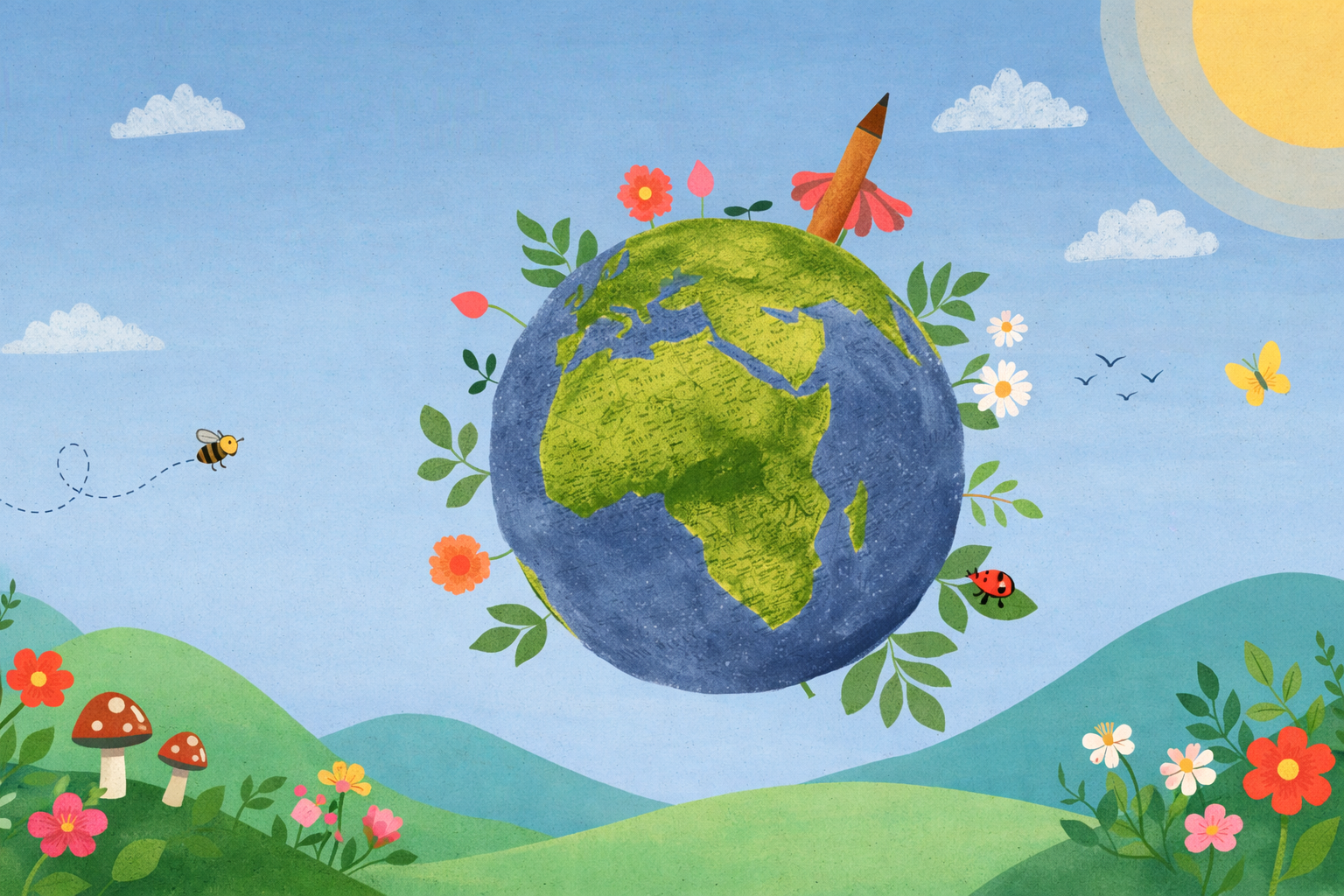 The Branded Pencil That Grows Into Something Beautiful