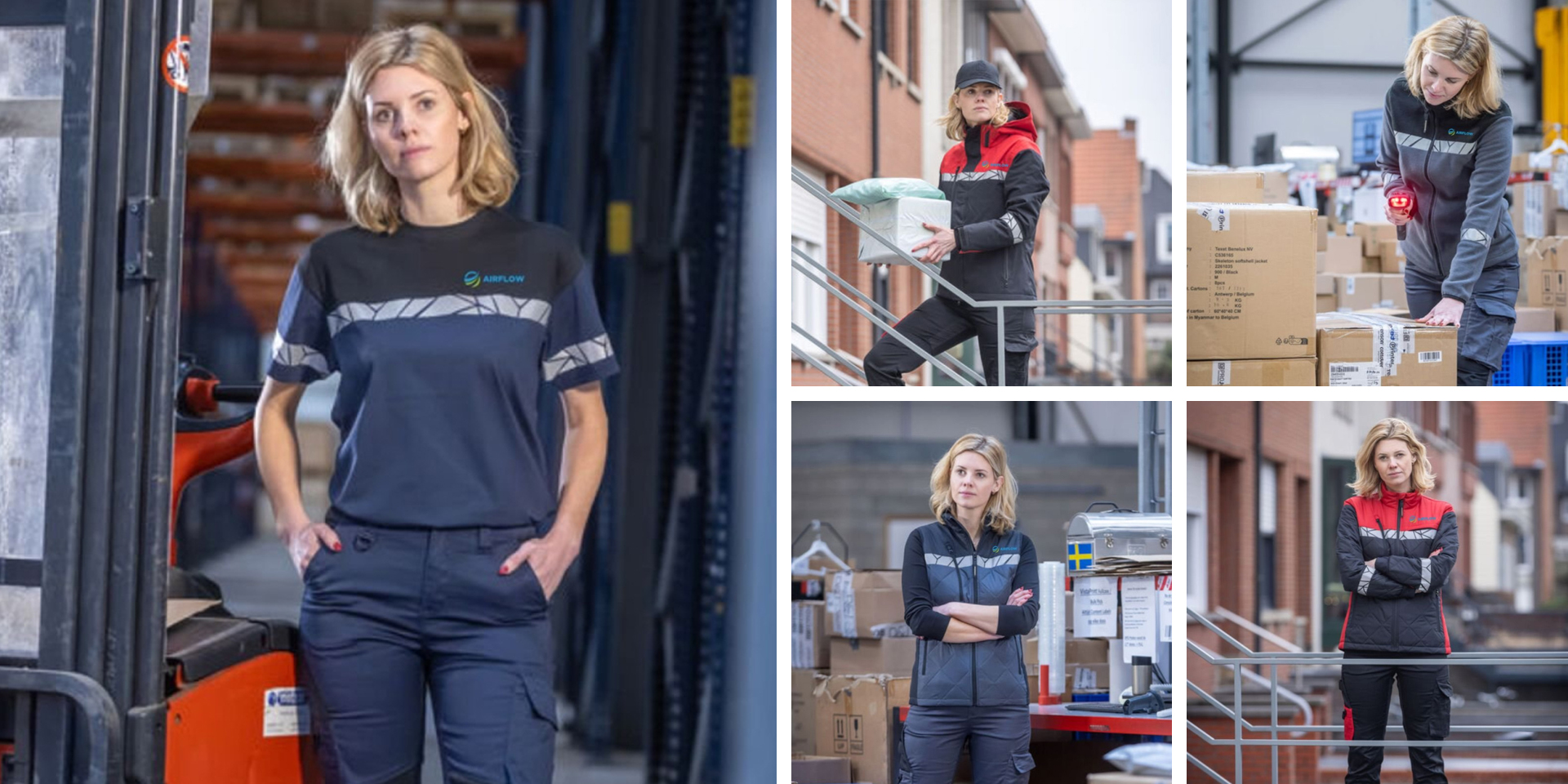 Branded workwear designed with women in mind